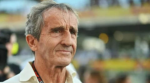 Formula 1 star Alain Prost suffered a head injury during robbery