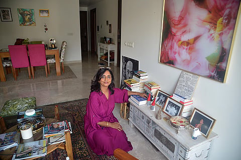 Patricia Loison, Director of the Alliance Française-Delhi, arrived in the city with very little from France.