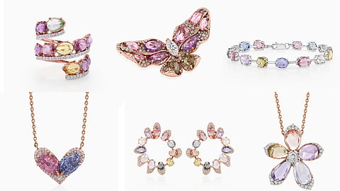 Fine jewellery collection inspired by the colours and movement of the Northern Lights