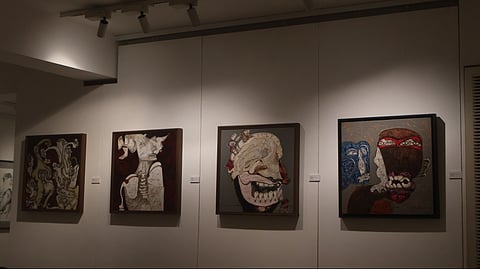Jaya Ganguly's works are on display at CIMA Kolkata 