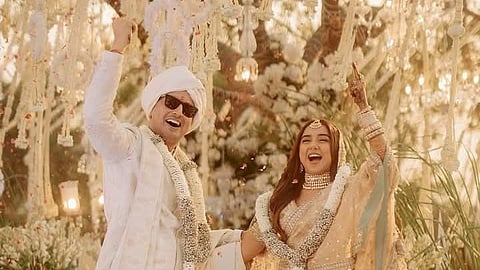 Perfect bridal summer wedding colours, where softness, shimmer, and heritage tones redefine warm-weather bridal style