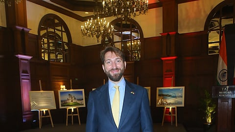 Glimpses from the reception party of 80 years of Italian Republic, in Kolkata