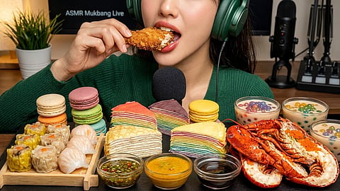 Mukbang trends are under scrutiny as concerns grow that constant online eating challenges may be damaging creators’ physical and mental health
