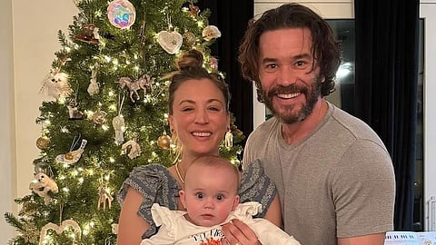 Kaley Cuoco and fiancé Tom Pelphrey are expecting second child together