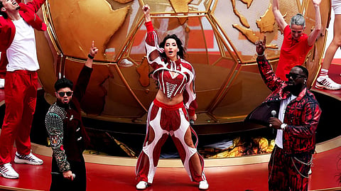 Nora Fatehi, Michael Bublé lead fiery red FIFA World Cup Opening Ceremony in Canada
