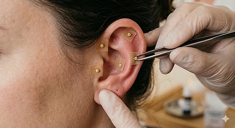 Ear seeding has almost no side effects