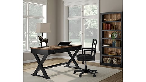 Stylish home office furniture blending functionality, comfort and contemporary design
