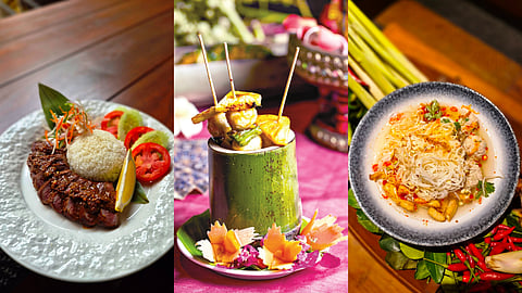 Dishes from the Isaan pop-up at Rim Naam, The Oberoi, Bengaluru