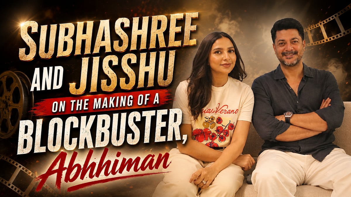 Subhashree Ganguly and Jisshu U Sengupta unfiltered, as Abhhiman hits the theatres. Watch the video