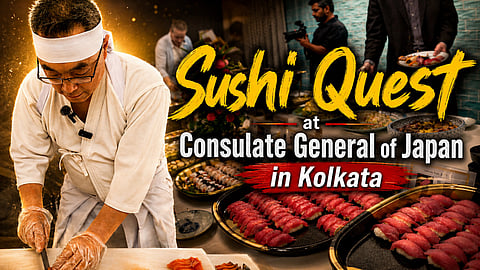 Inside Kolkata Sushi Quest: A taste of Japan in the city. Watch the video