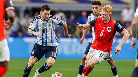 Lionel Messi single-handedly seals knock-out spot for Argentina with another record-breaking performance   