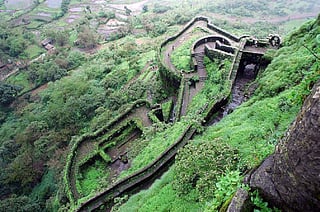 Lohagad fort in Maharashtra, almost 52 kms from Pune, is a hotspot for trekkers 