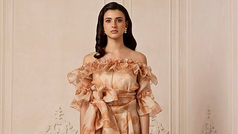 Prints by Radhika’s latest collection La Vie en Rose
