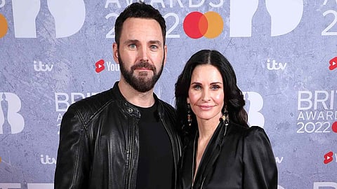 Courteney Cox and Johnny McDaid