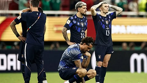 Why did Uruguayan players fly commercial after their World Cup exit? 
