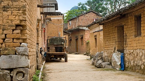 Gav Palan sees every resident of Achara leave the village with their families and animals for three days