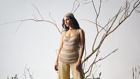 Designer Arshiya Goel's new Ashvaara collection featuring modern occasion wear separates