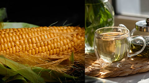 You can brew delicious tea from the discarded corn silk