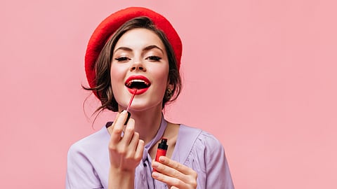 Lipsticks date back to ancient civilisations where crushed gemstones, insects, and waxes were used