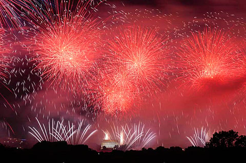 Washington DC named most polluted city after fireworks