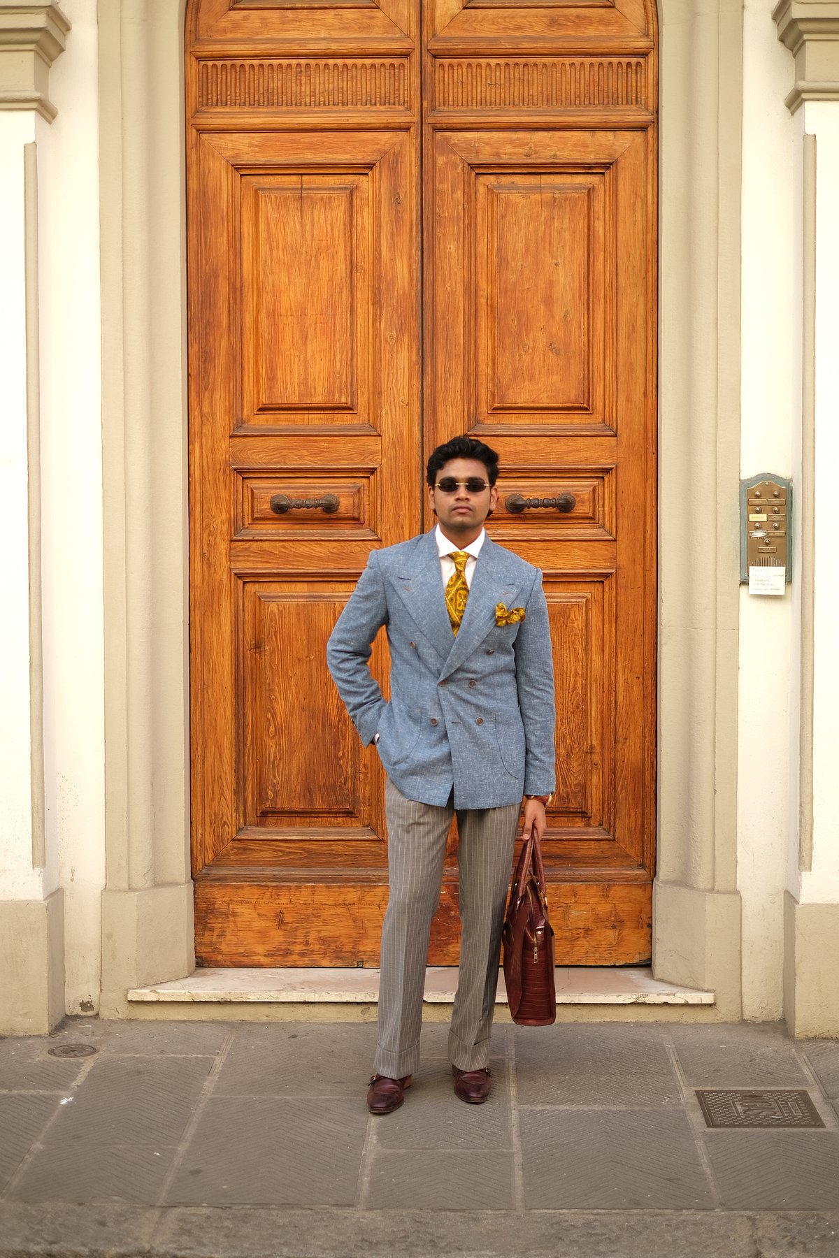 Designer Faizaan Alam is reshaping men's formal fashion with soft structures