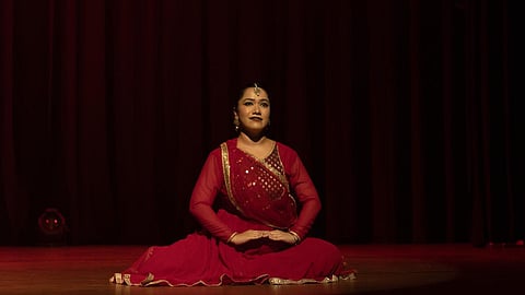 Aishwarya Verma’s solo Kathak work Raktabha explores the many shades of red and womanhood