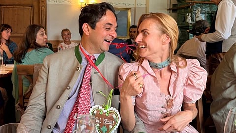 Kunwar Dhruv Raj Singh of Doongri and Countess Marie von und zu Eltz are now married!