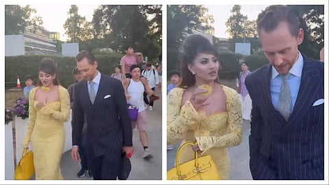 Urvashi Rautela shares a video with Tom Hiddleston at Wimbledon, internet reacts 