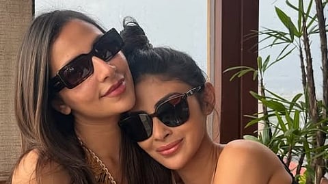 Mouni Roy posts photographs with Subhashree Ganguly 
