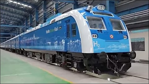 All about India's new hydrogen powered train 