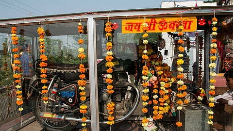 Bullet Baba temple: Why Rajasthan's shrine worships a Royal Enfield