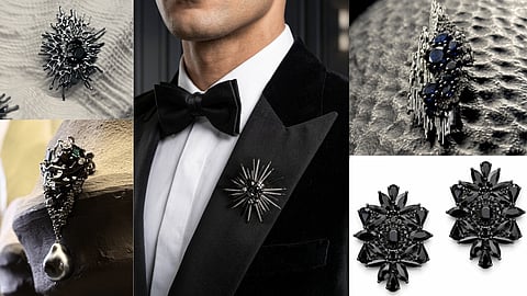 Brooch line by Rohit Gandhi and Rahul Khanna