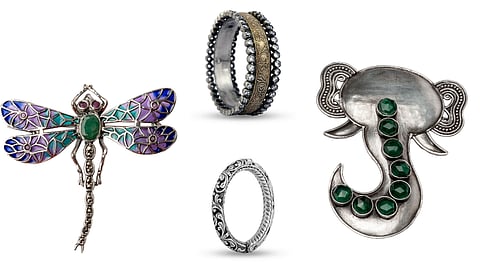 Bridal silver jewellery 