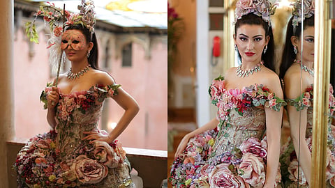 Shalini Passi turns heads in Venice in a gorgeous floral gown