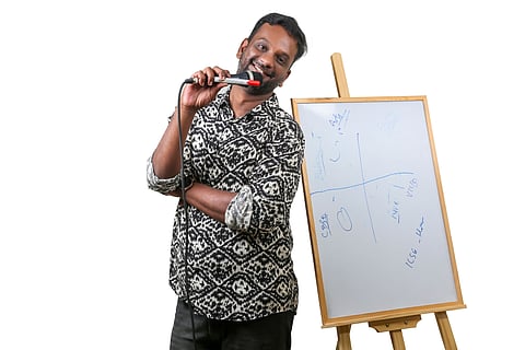 Navin Kumar maps life’s crises in the analytical stand-up Quadrant Life Crisis