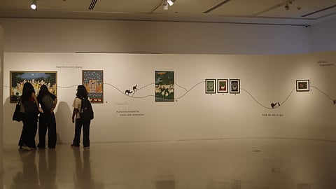 Art Exhibition, Desert Scripts in KCC Kolkata spotlights the evolution of oral storytelling traditions 