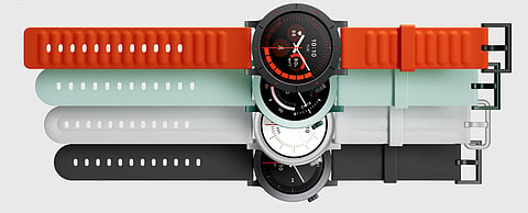 The large 47mm dial is better suited for folks with larger wrists, and the silicon straps tend to leave your wrists sweaty