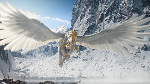 Airavat, Lord Indra’s legendary mount, is believed to have emerged from a sacred egg