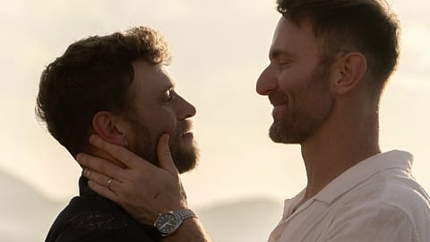 Gus Kenworthy and Andrew Rigby 