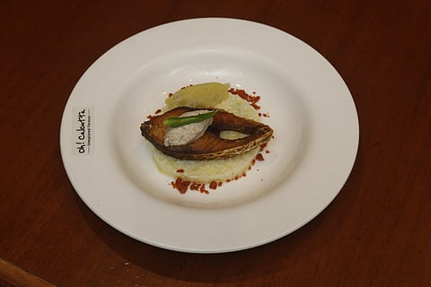 Oh! Calcutta’s ilish menu