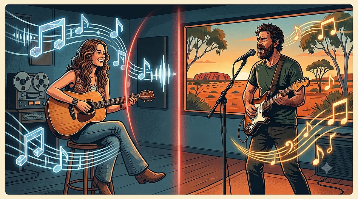 If you are a musician in Australia, you cannot use AI-generated music anymore