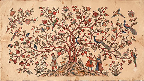 Chintz became a sensation across Europe, from royal wardrobes to lavish interiors,