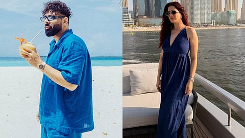 Badshah and Isha Rikhi