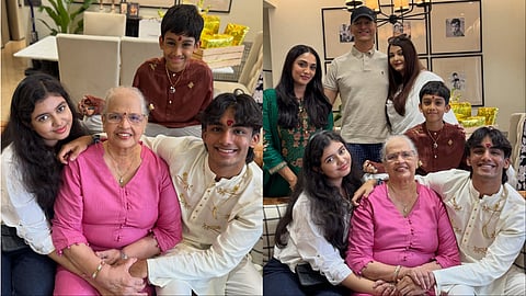 Aishwarya Rai Bachchan's Raksha Bandhan celebration