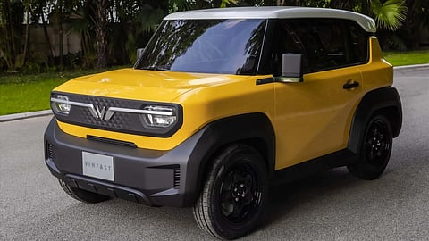 The next big arsenal in the armoury is the VF3, which the company is positioning more as a personal vehicle than a family vehicle.