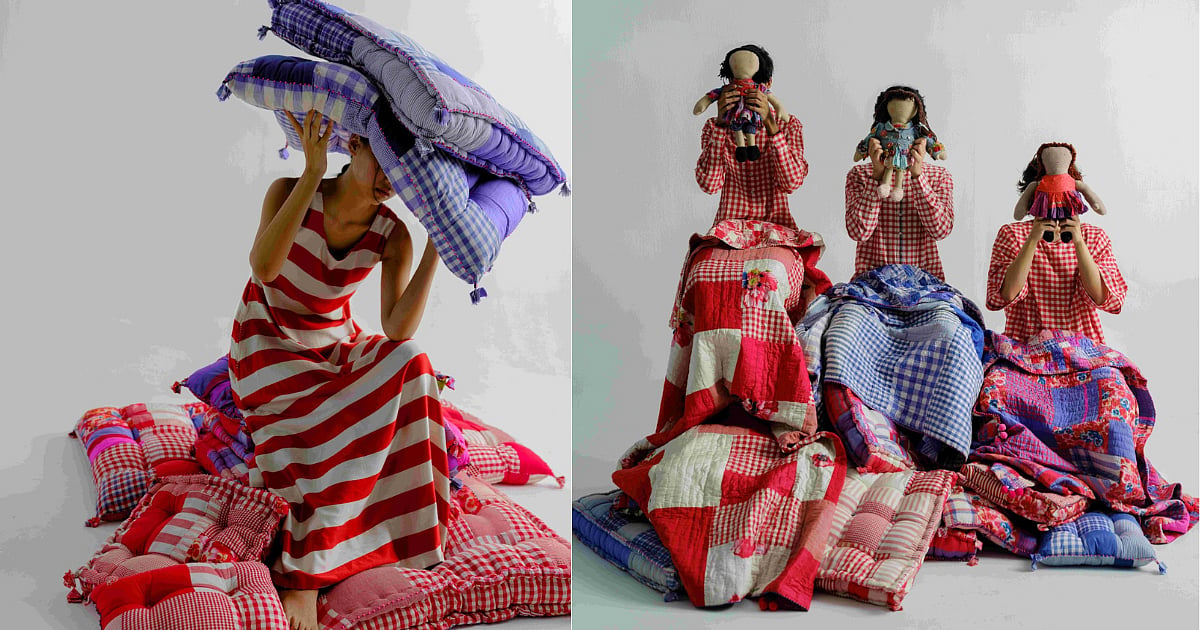 From wardrobe to living room: péro Home weaves archive textiles into objects of everyday memory