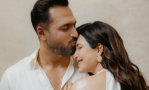 Karishma Tanna reveals her baby boy's name as Ved