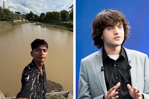 Indian student gets job offer after cleaning river