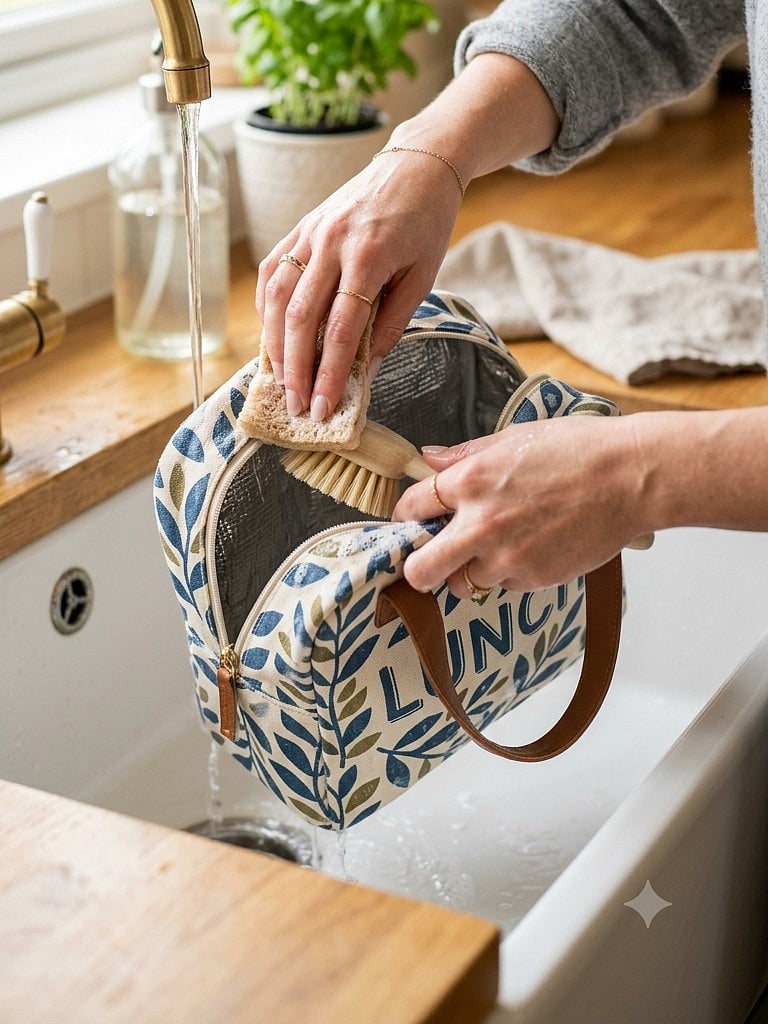 5 ways to deep clean your lunch bag