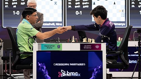 Viswanathan Anand suffers another setback as time trouble proves costly against Javokhir Sindarov 